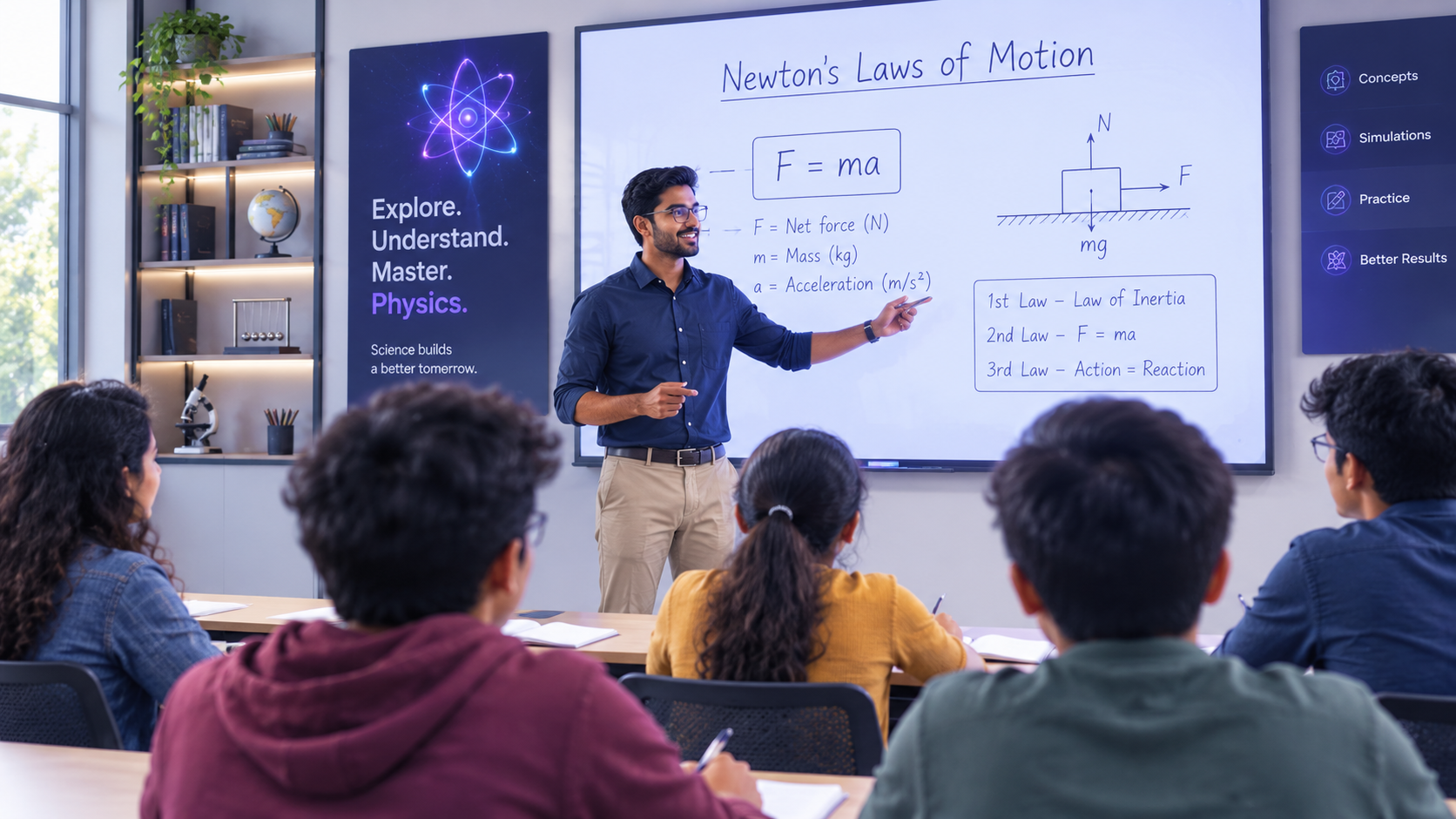 Physics classroom teaching